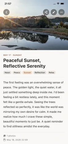 Smart Photo Diary screenshot
