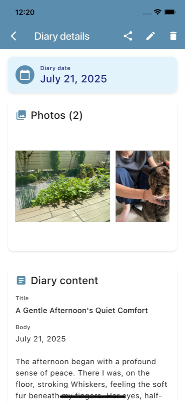 Smart Photo Diary screenshot 4